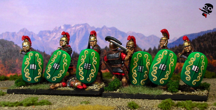 Marian Romans from Wargames Factory painted by Neldoreth - An Hour of Wolves & Shattered Shields