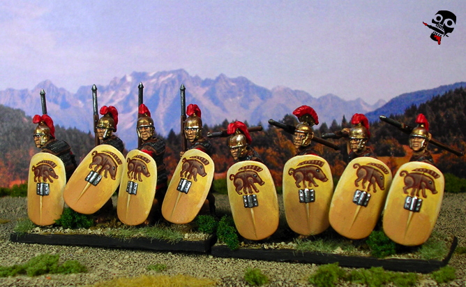 Marian Romans from Wargames Factory painted by Neldoreth - An Hour of Wolves & Shattered Shields