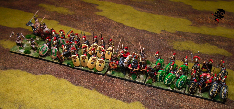 Marian Romans from Wargames Factory painted by Neldoreth - An Hour of Wolves & Shattered Shields