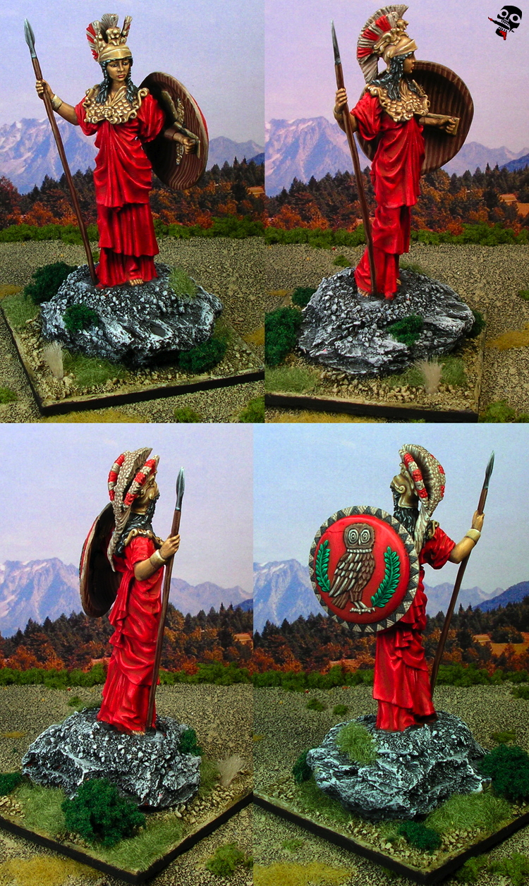 Minerva, Roman Goddess from germes1968 painted by Neldoreth - An Hour of Wolves & Shattered Shields Minerva, Roman Goddess from germes1968 painted by Neldoreth - An Hour of Wolves & Shattered Shields