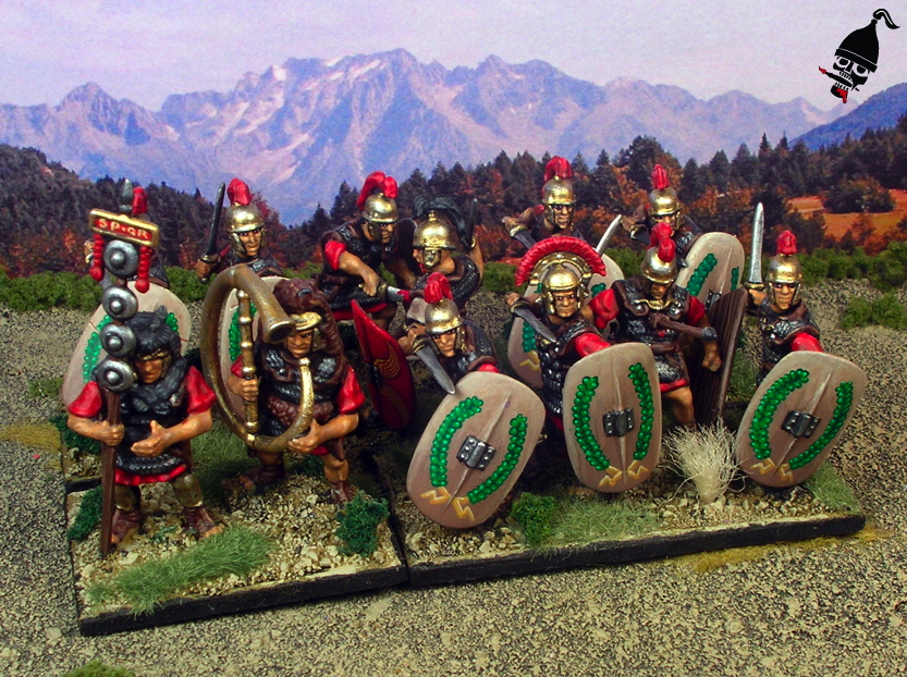 Roman Legionary Cohort from Wargames Factory painted by Neldoreth - An Hour of Wolves & Shattered Shields