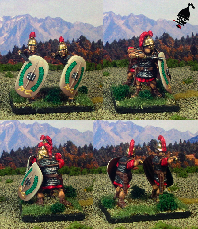 Roman Legionaries from Wargames Factory painted by Neldoreth - An Hour of Wolves & Shattered Shields