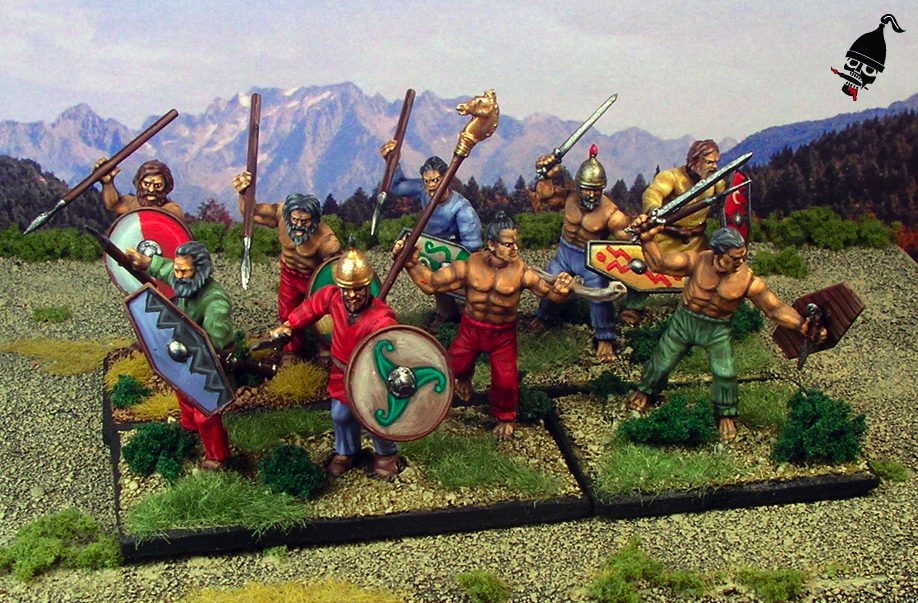 Ancient Germans from Wargames Factory painted by Neldoreth - An Hour of Wolves & Shattered Shields