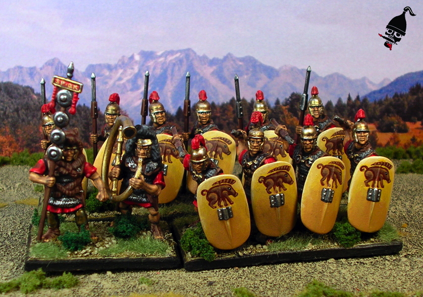 Late Republican Roman Legionaries from Wargames Factory painted by Neldoreth - An Hour of Wolves & Shattered Shields