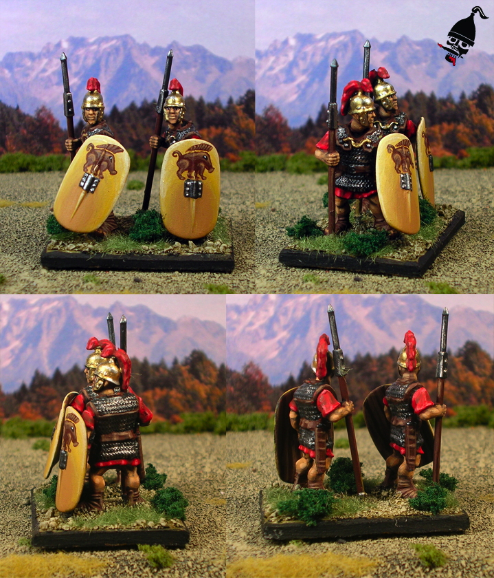 Late Republican Roman Legionaries from Wargames Factory painted by Neldoreth - An Hour of Wolves & Shattered Shields Late Republican Roman Legionaries from Wargames Factory painted by Neldoreth - An Hour of Wolves & Shattered Shields