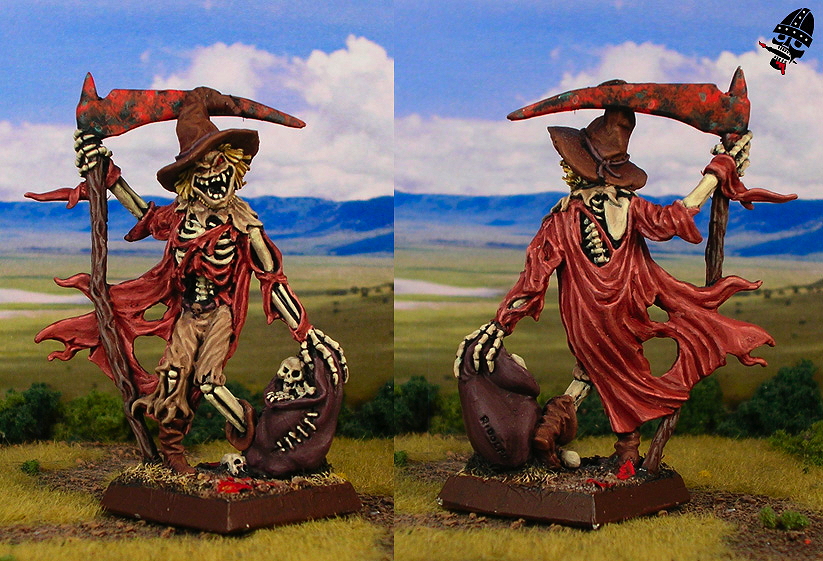 Guantfield scarecrow from Reaper Miniatures painted by Neldoreth - An Hour of Wolves & Shattered Shields