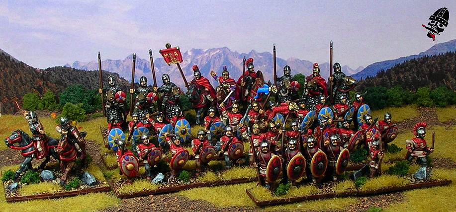 15mm Patrician Romans from Alain Touller Figurines painted by Neldoreth - An Hour of Wolves & Shattered Shields