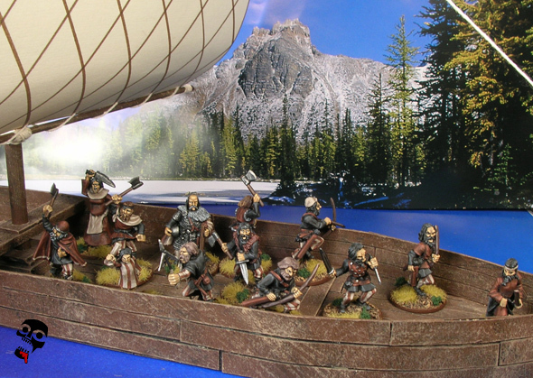 Sea Raiders from Old Glory/West Wind painted by Neldoreth - An Hour of Wolves & Shattered Shields Sea Raiders from Old Glory/West Wind painted by Neldoreth - An Hour of Wolves & Shattered Shields