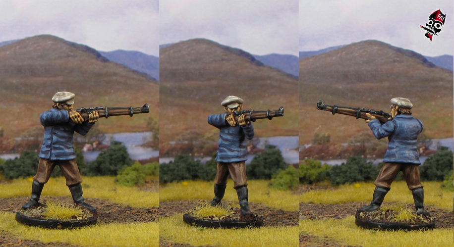 Russian Civil War Anarchists from Copplestone Castings painted by Neldoreth - An Hour of Wolves & Shattered Shields