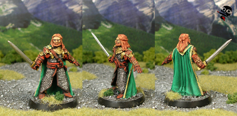 Hama of Rohan from Games Workshop painted by Neldoreth - An Hour of Wolves & Shattered Shields