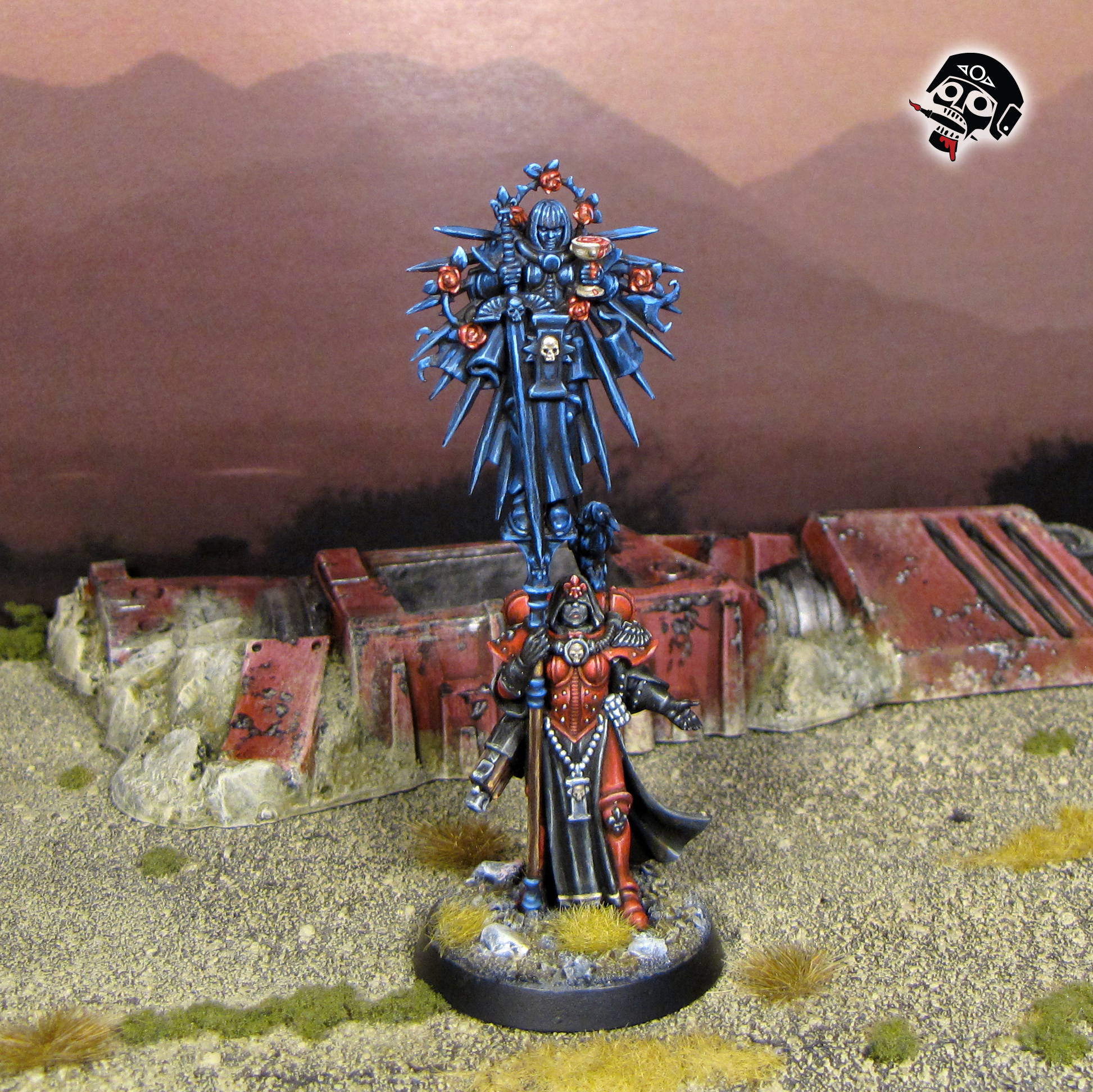 Sisters of Battle from Games Workshop painted by Neldoreth - An Hour of Wolves & Shattered Shields