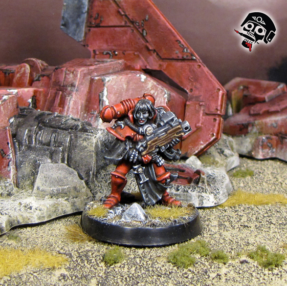 Sisters of Battle from Games Workshop painted by Neldoreth - An Hour of Wolves & Shattered Shields