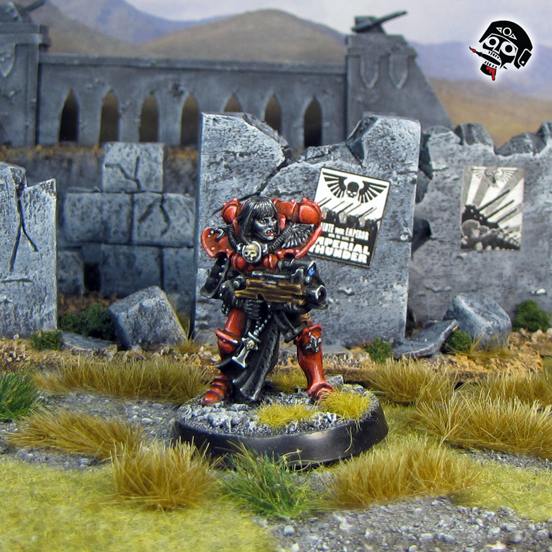 Sisters of Battle Squad from Games Workshop painted by Neldoreth - An Hour of Wolves & Shattered Shields