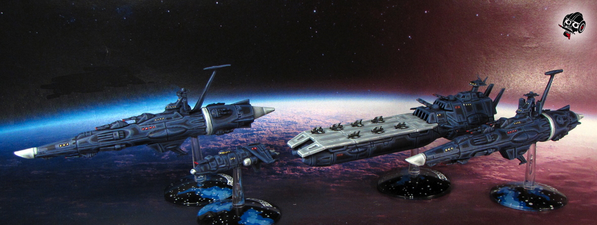 Star Blazers Space Ship Yamato from Bandai painted by Neldoreth - An Hour of Wolves & Shattered Shields