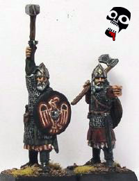 Viking Kings from Gripping Beast painted by Neldoreth - An Hour of Wolves & Shattered Shields