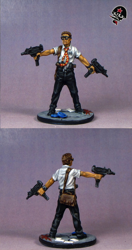 Doug, Zombicide survivor from Cool Mini or Not painted by Neldoreth - An Hour of Wolves & Shattered Shields