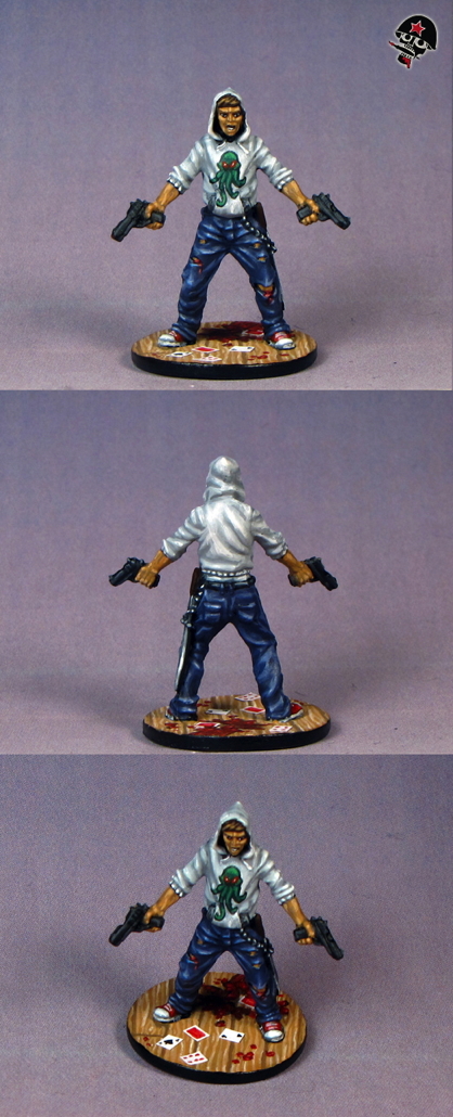 Josh, Zombicide survivor from Cool Mini or Not painted by Neldoreth - An Hour of Wolves & Shattered Shields