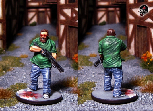 Joshua, Zombicide survivor from Cool Mini or Not painted by Neldoreth - An Hour of Wolves & Shattered Shields