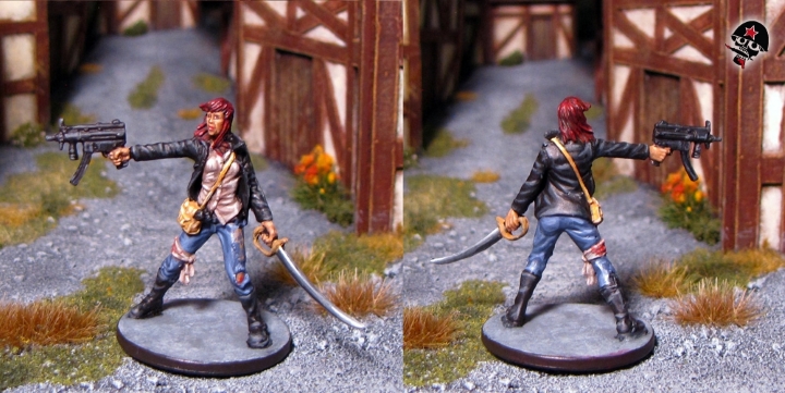 Parker, Zombicide survivor from Cool Mini or Not painted by Neldoreth - An Hour of Wolves & Shattered Shields