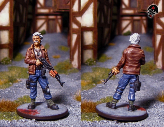 Terry, Zombicide survivor from Cool Mini or Not painted by Neldoreth - An Hour of Wolves & Shattered Shields