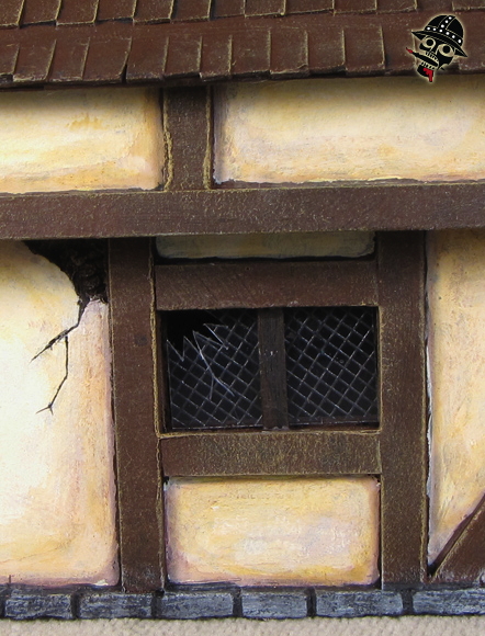 Medieval haunted halloween house - Scratch built by Neldoreth - An Hour of Wolves & Shattered Shields