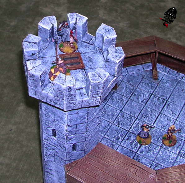 Medieval Tower - Scratch built by Neldoreth - An Hour of Wolves & Shattered Shields