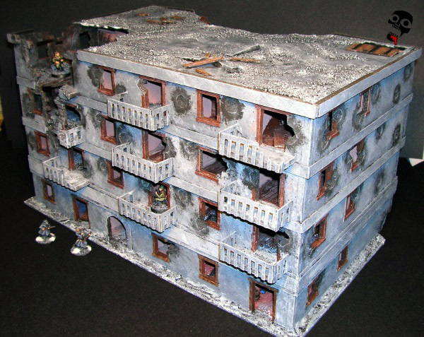 Modern Ruined Buildings from Neldoreth painted by Neldoreth - An Hour of Wolves & Shattered Shields