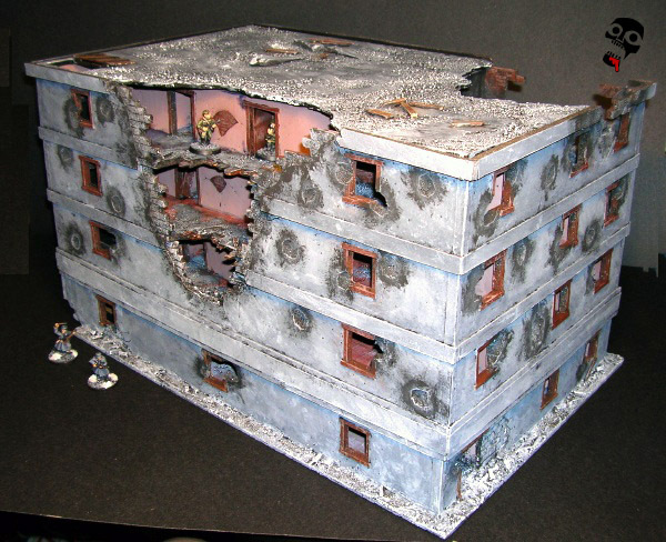 Modern Ruined Buildings from Neldoreth painted by Neldoreth - An Hour of Wolves & Shattered Shields