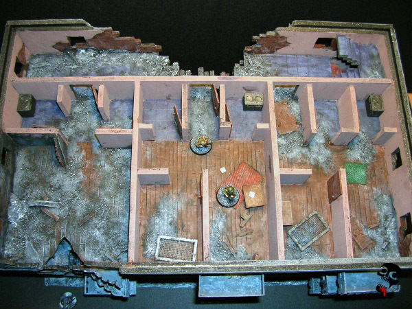 Modern Ruined Buildings from Neldoreth painted by Neldoreth - An Hour of Wolves & Shattered Shields
