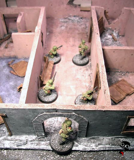 Modern Ruined Buildings from Neldoreth painted by Neldoreth - An Hour of Wolves & Shattered Shields